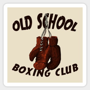 Old School Boxing Club Sticker